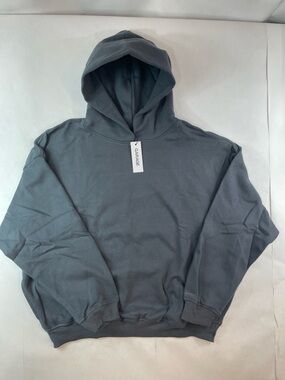 Garage Ultra Fleece Hoodie Burnt Ash Pockets Women’s Sz S/M MSRP$70 NWT